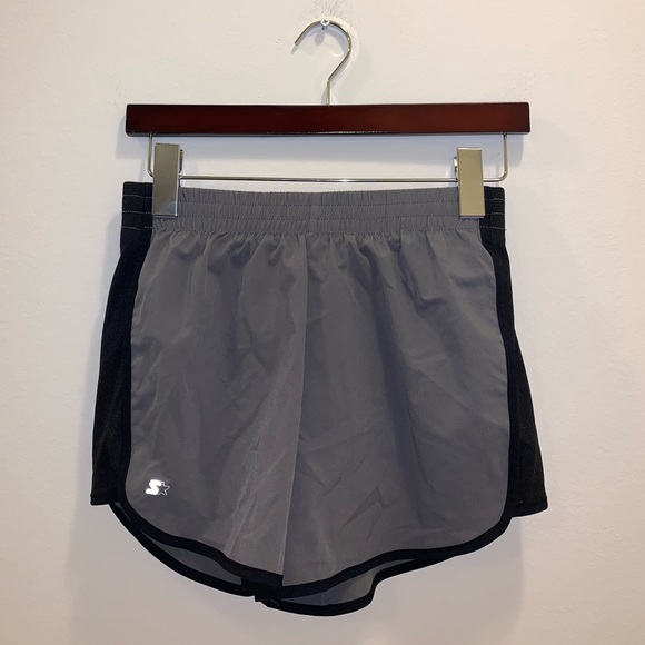 Starter Dri Star Gray & Black Athletic shorts XS - Picture 2 of 12